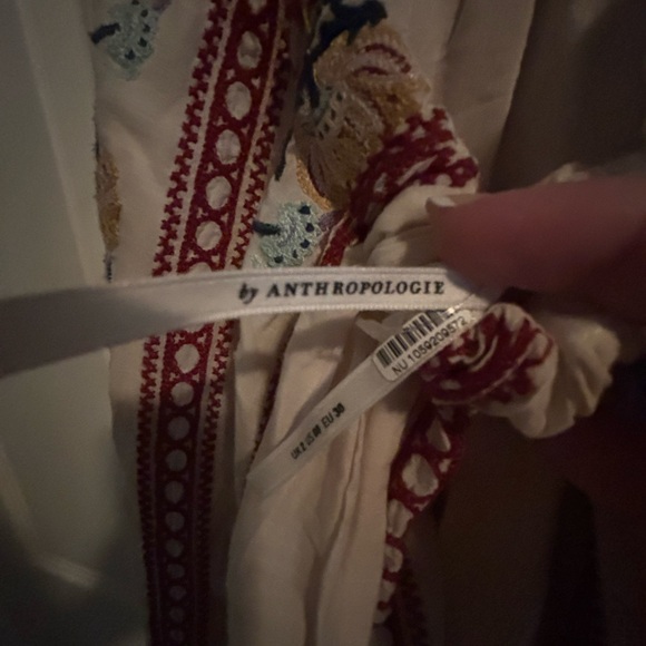 Anthropology Floral Print Sleeveless Maxi Dress - Picture 7 of 8